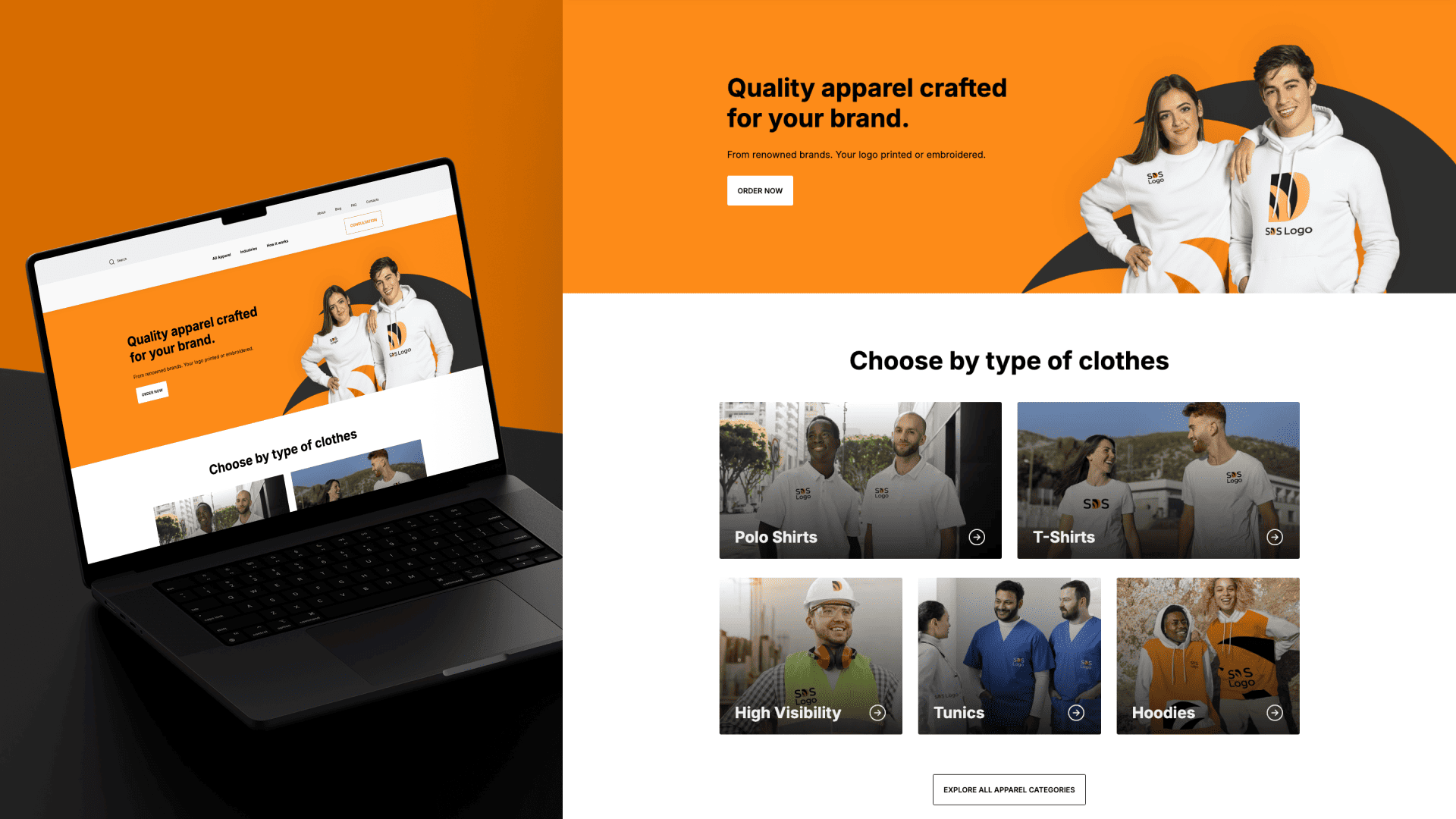 website for business orders